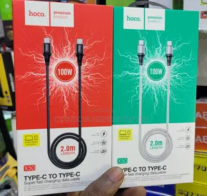 Hoco 2M Type C to Type C Data Cable