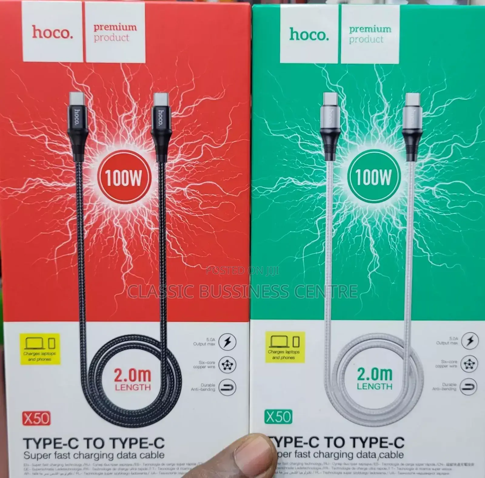 2m Cable Type to Type C
