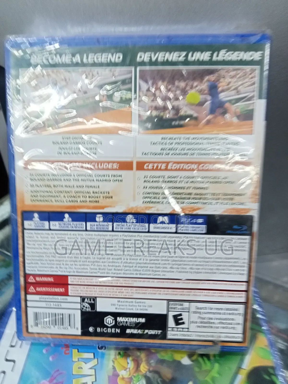 Tennis Play Station 5