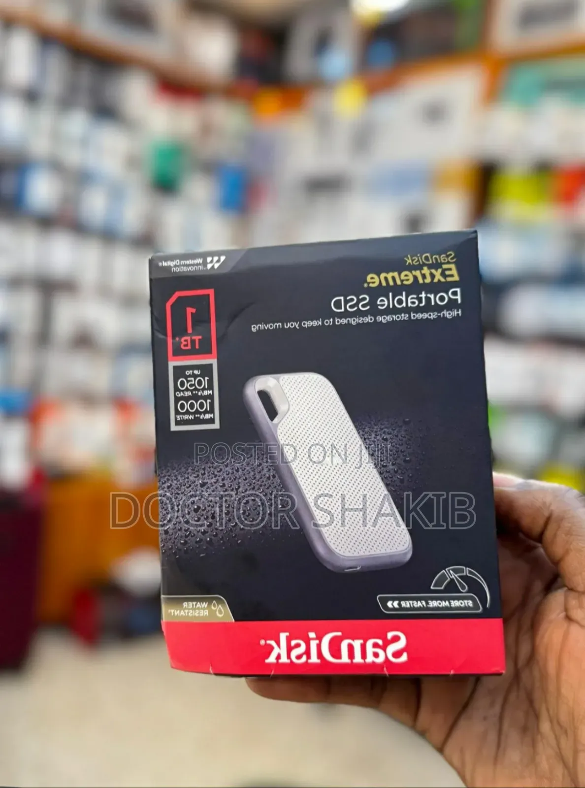 High-Quality Sandisk Extreme Portable SSD 1TB