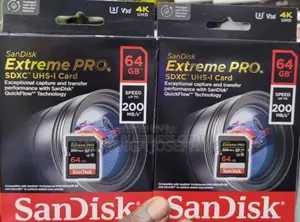 64gb Extreme Pro SD Card