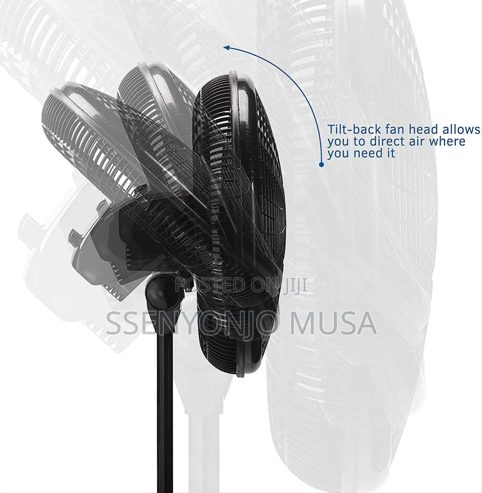 Sonashi Sf-8027sr Standfan |16" Floor Fan With Remotecontrol