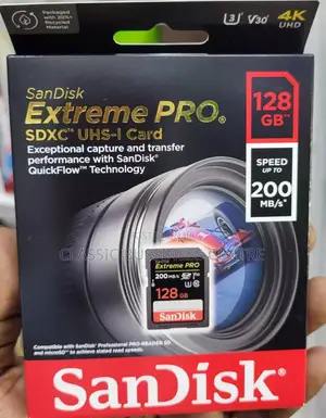128gb Extreme Pro Sd Card