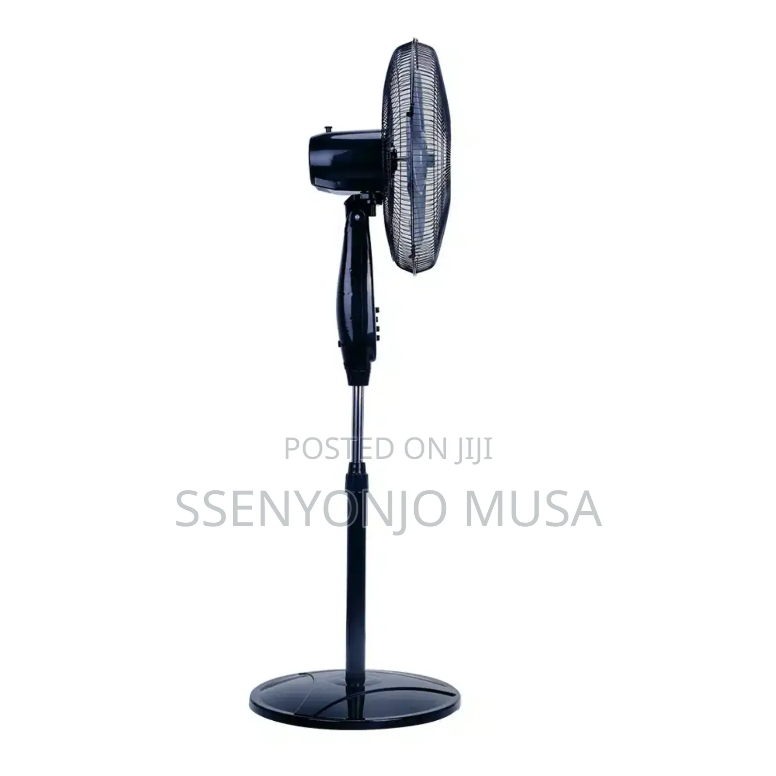 Sonashi Stand Fan Sf-8040sn | Black | 16" Floor Fan