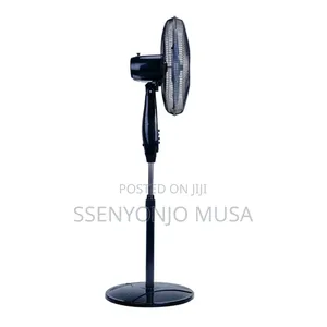 Sonashi Stand Fan Sf-8040sn | Black | 16" Floor Fan