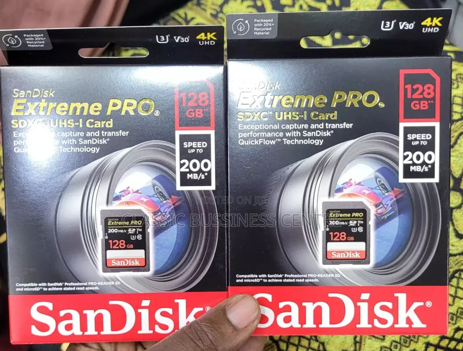Sandisk 128gb Extreme Pro SDHC