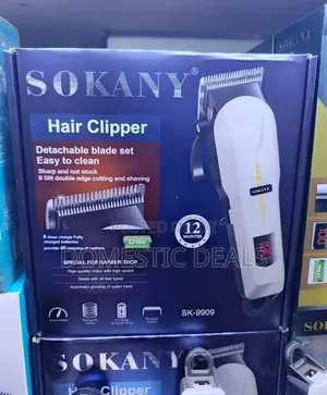 Sokany SK-9909 Rechargeable Hair Clipper
