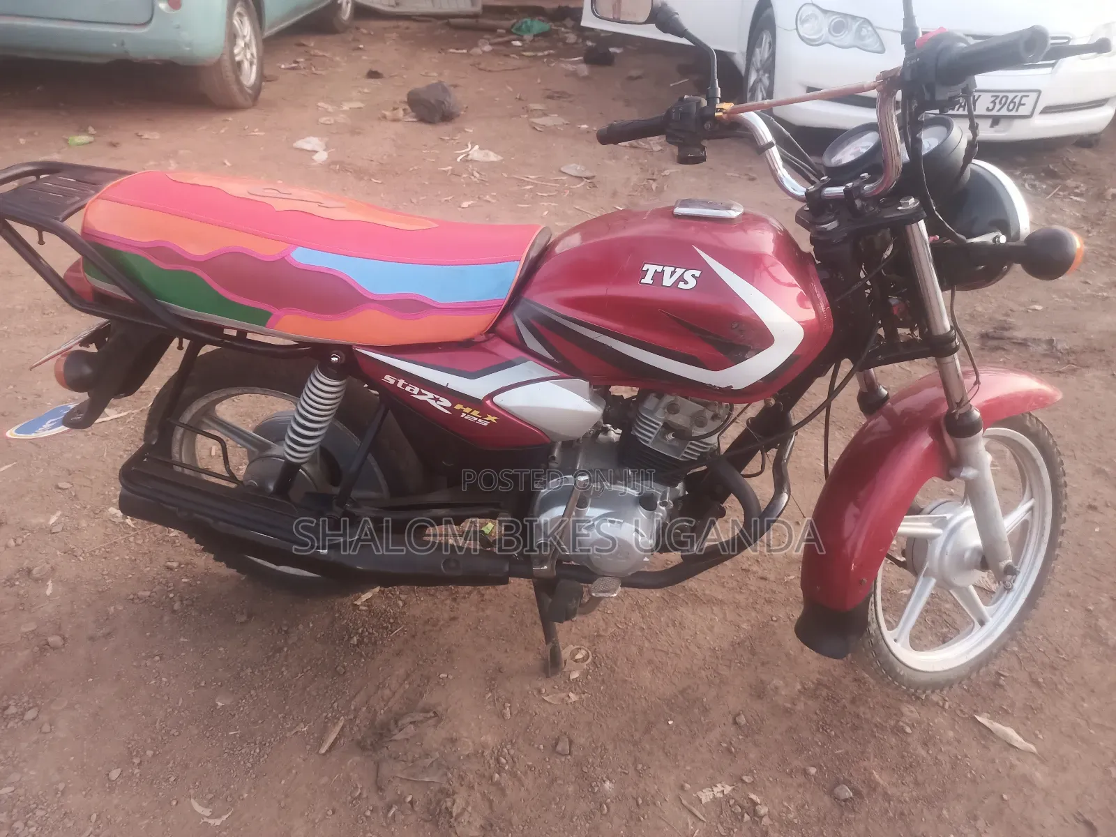 TVS HLX 125 2022 Red
