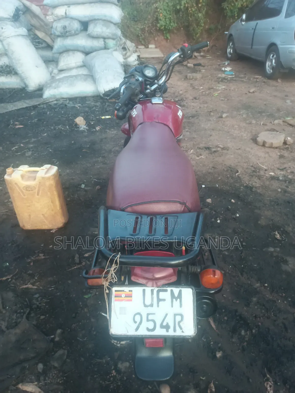 TVS HLX 125 2022 Red