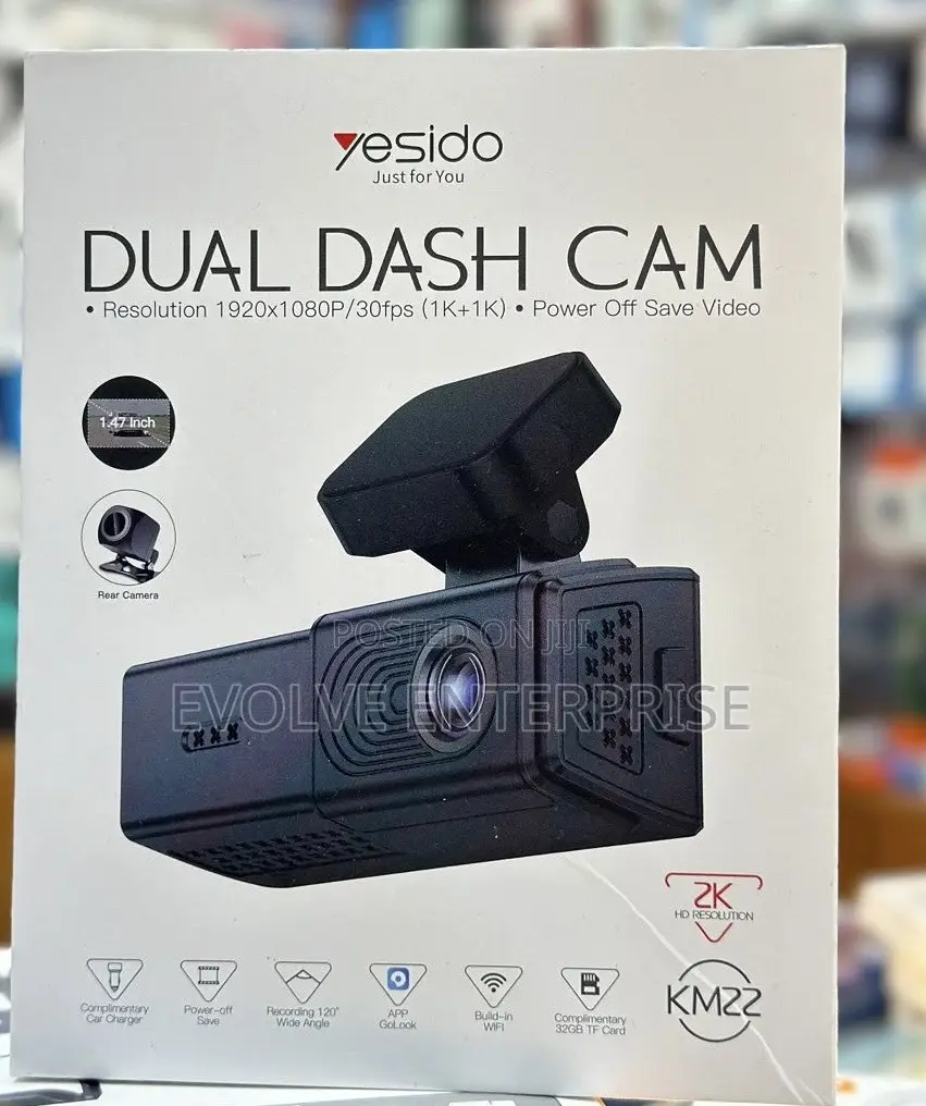 Yesido Dual Dash Cam KM22