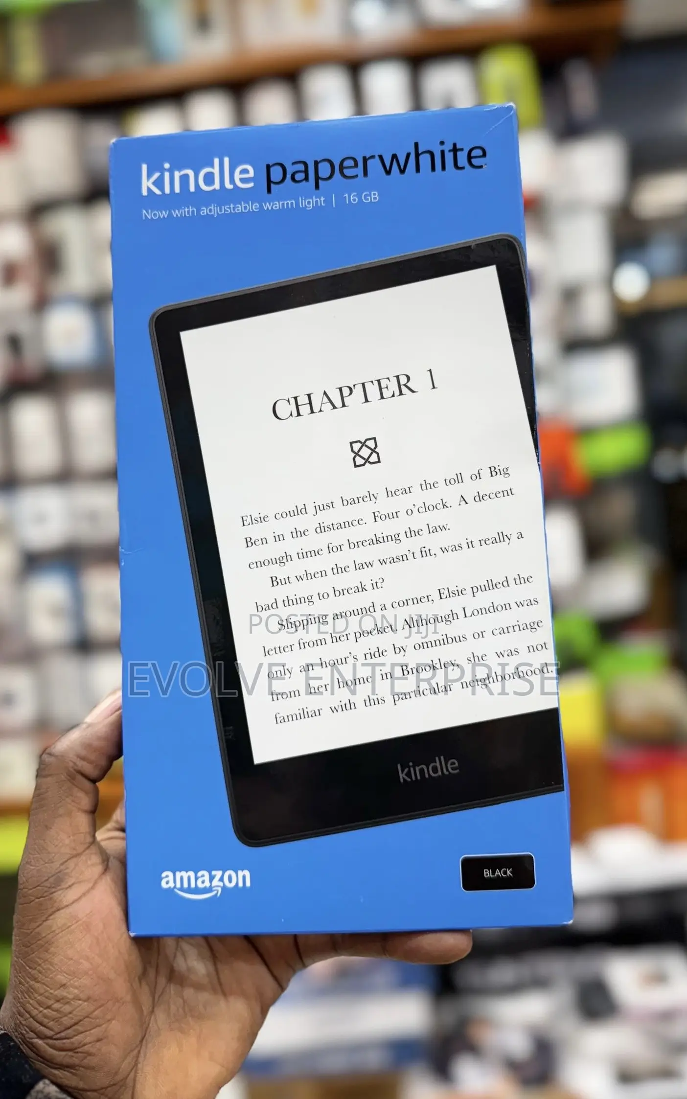 New Amazon Kindle Paperwhite 16 GB Black