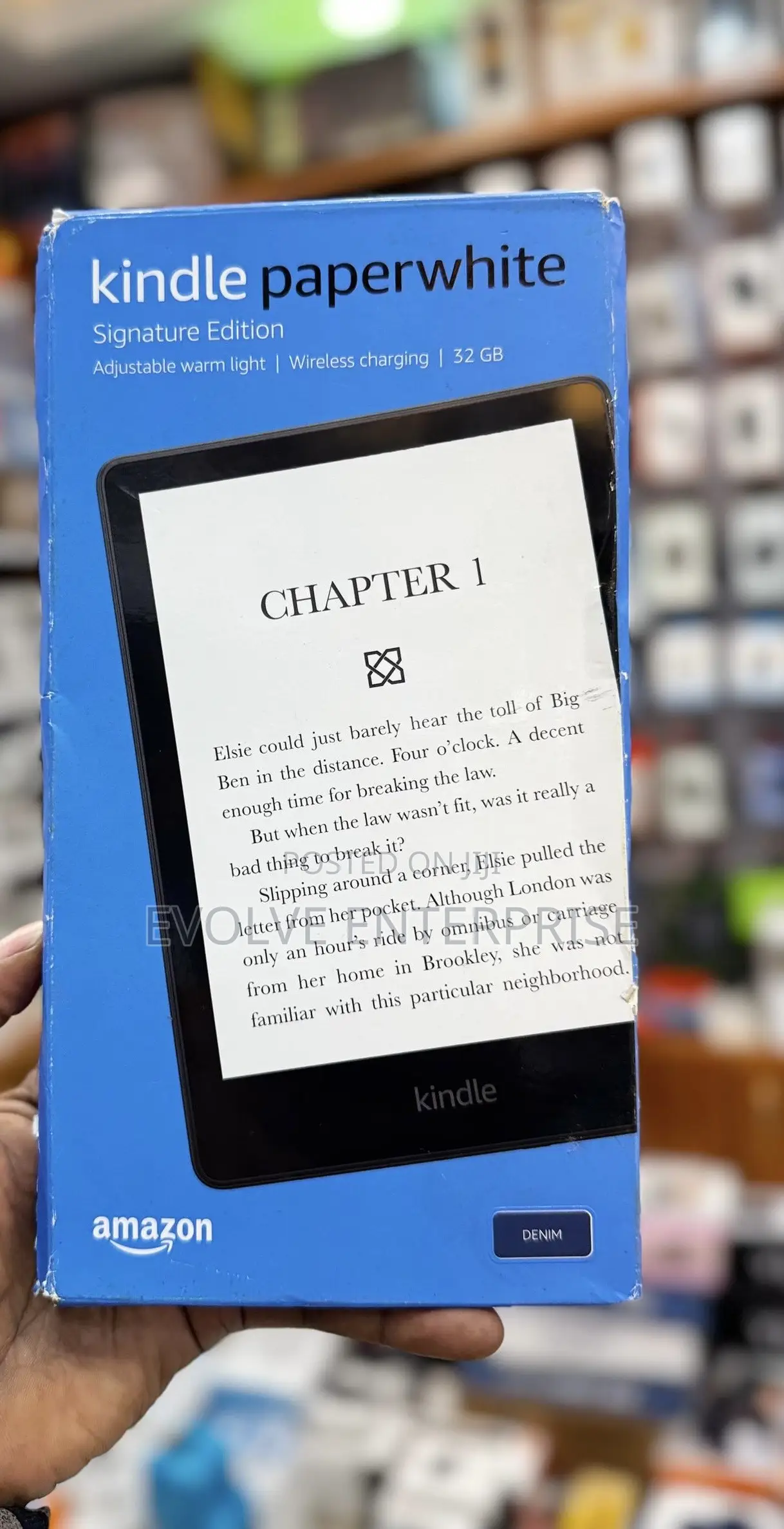 New Amazon Kindle Paperwhite 32 GB Black