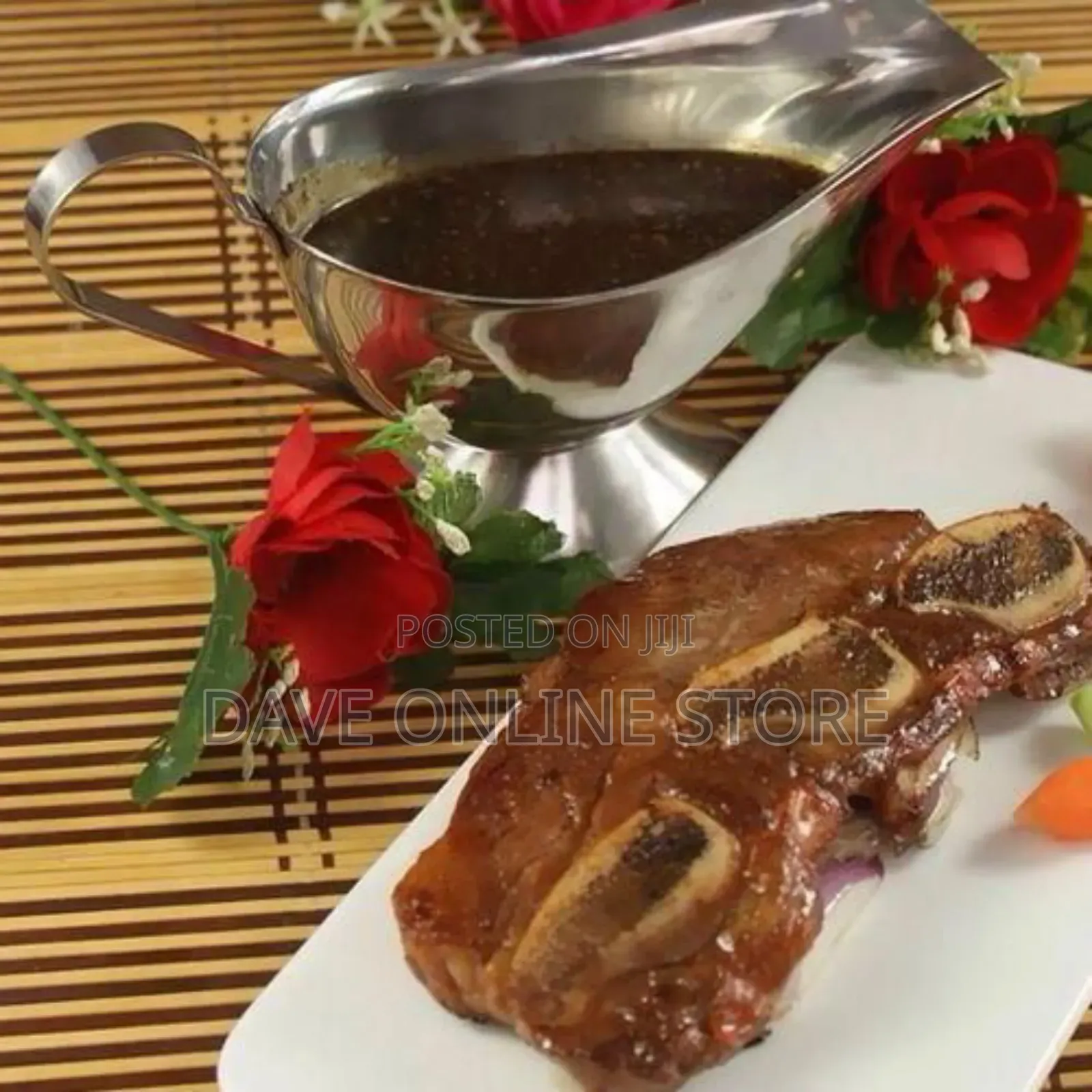 5oz Gravy Boat Stainless Steel Saucier, Sauce Server,
