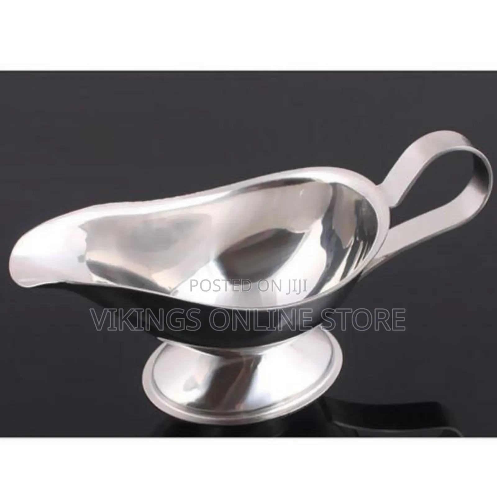 Stainless Steel Steak Sauce Gravy Boat Sauce Cup Jug 3oz