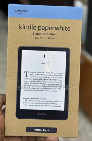 New Amazon Kindle Paperwhite 32 GB Black