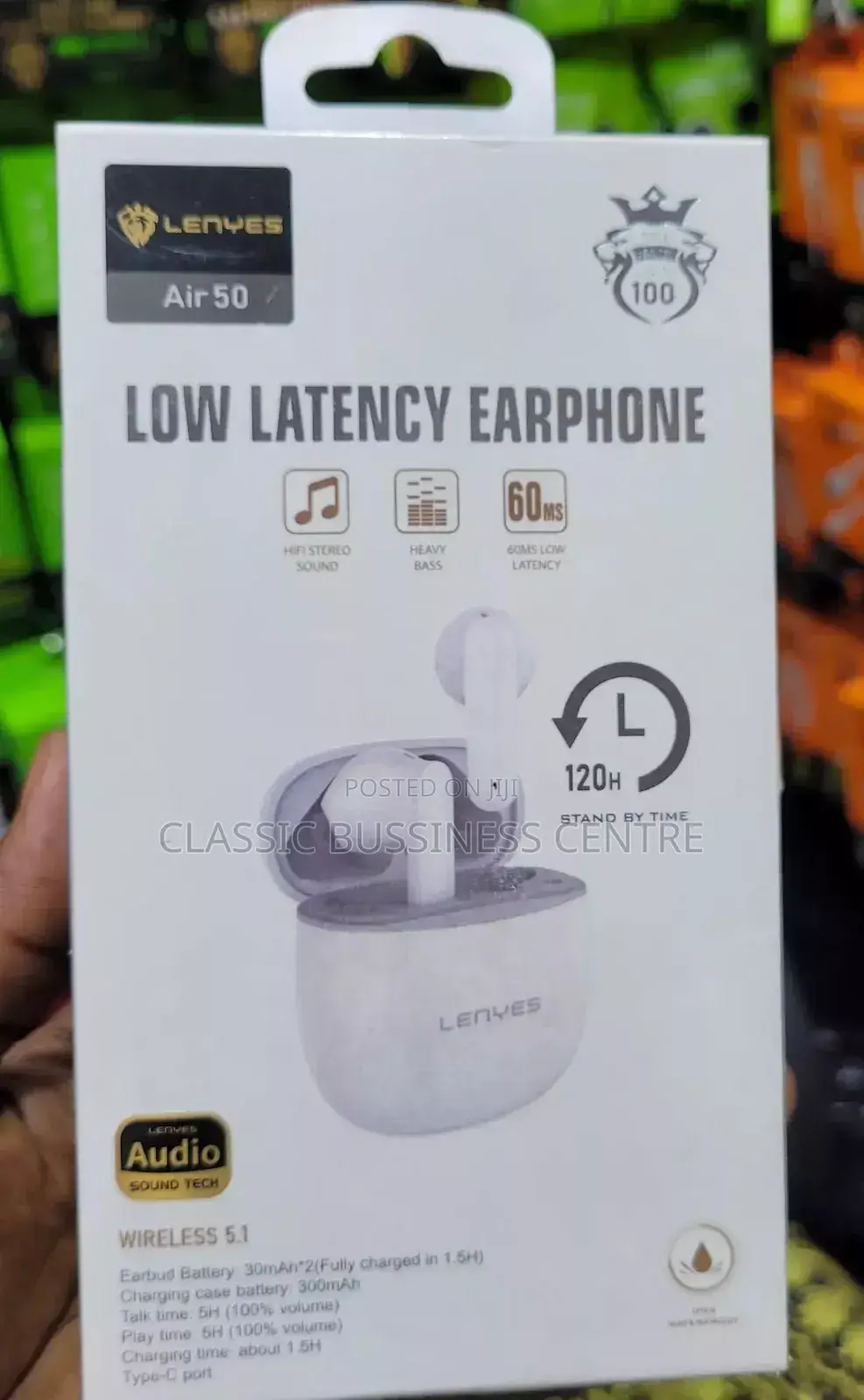 Lenyes Air 50 Latency Earbuds