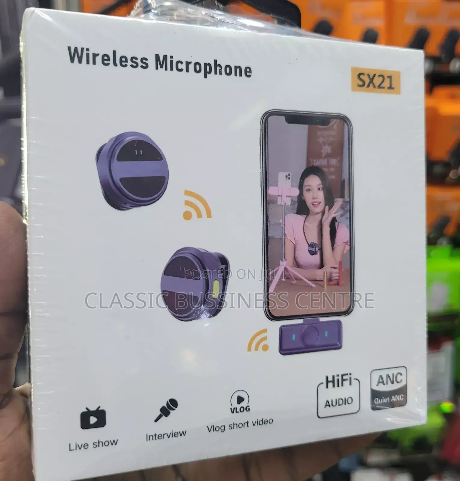 Mini Wireless Microphone Sx21