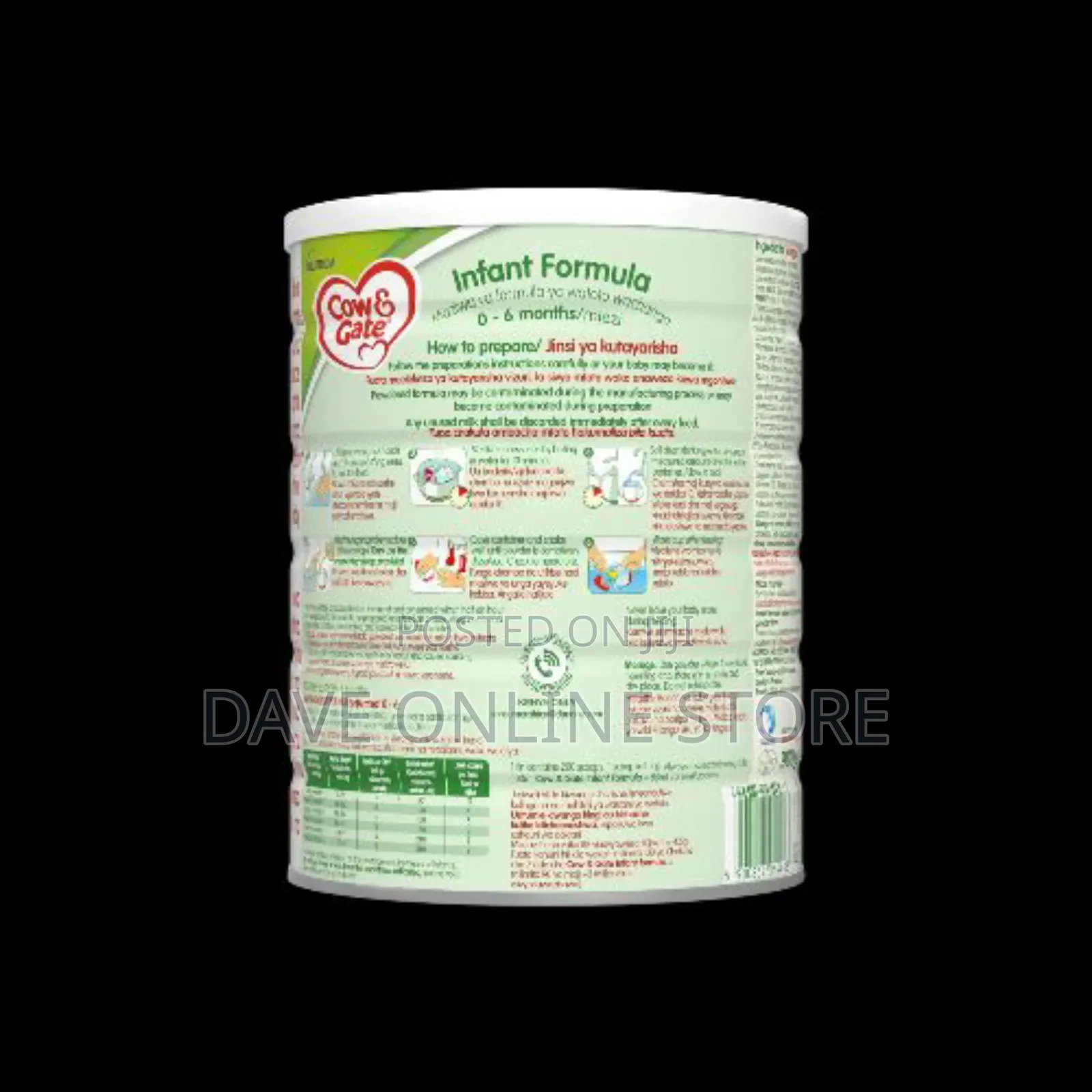 Cow Gate Cow Gate Infant Formula (0-6 Months) 800gm