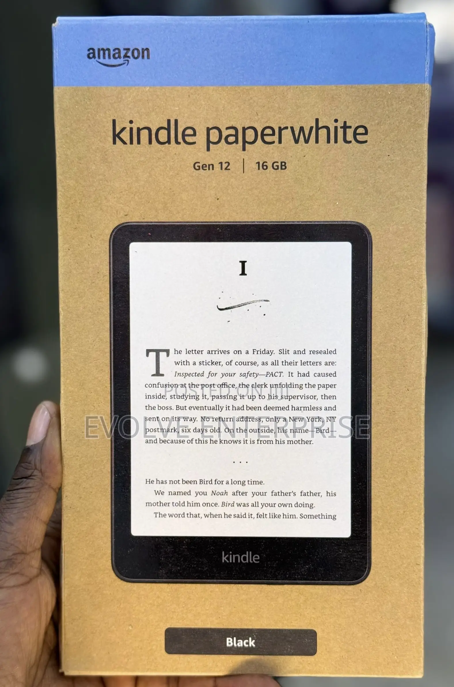 New Amazon Kindle Paperwhite 16 GB Black