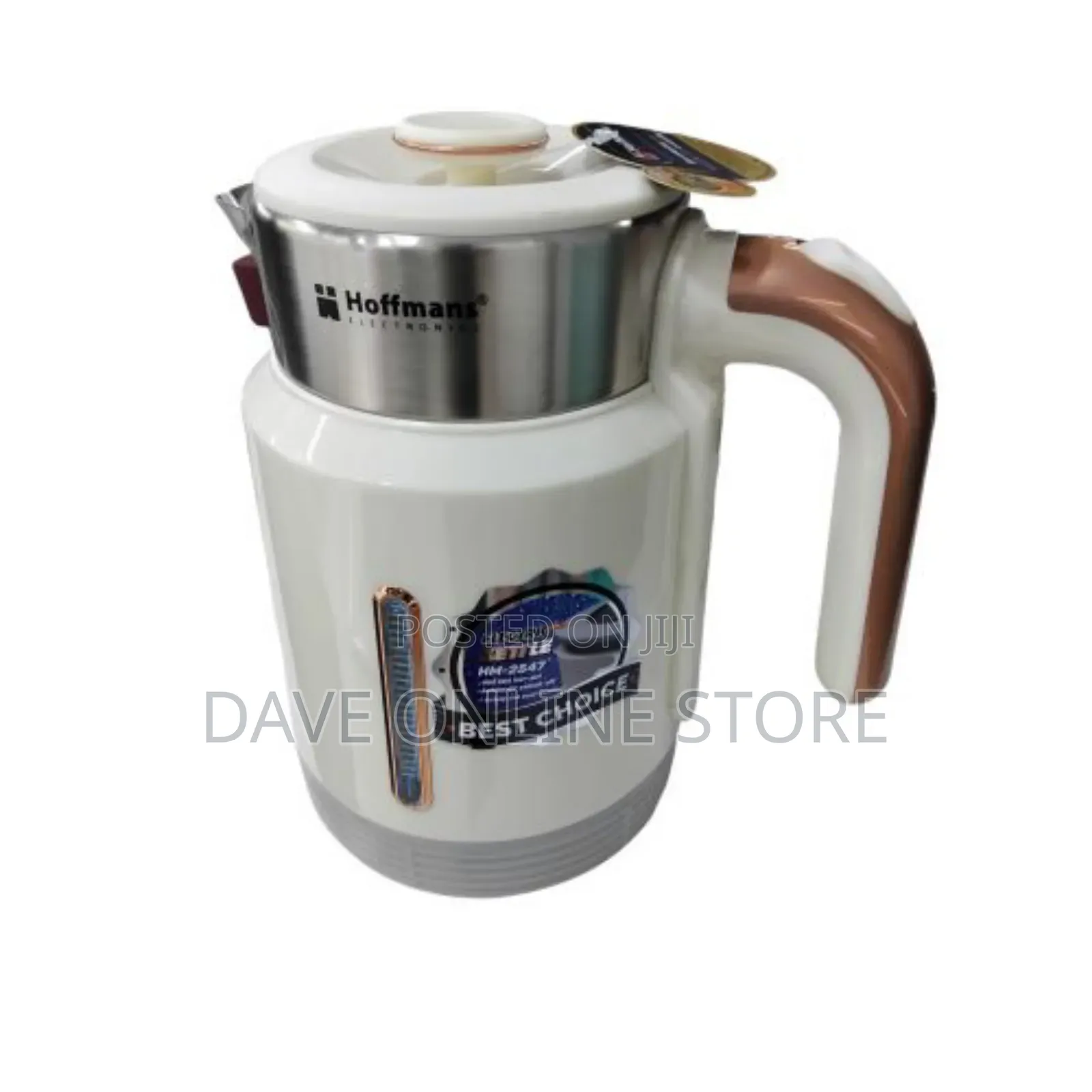 2.5L Electric Milk Boiling/ Cooking Pacolator/Kettle -Cream