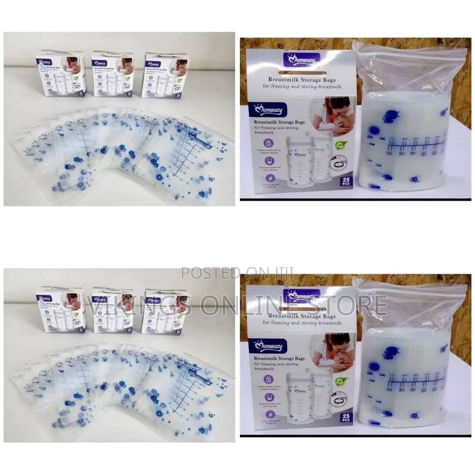 Momeasy Breast Milk Storage Bags-25pcs
