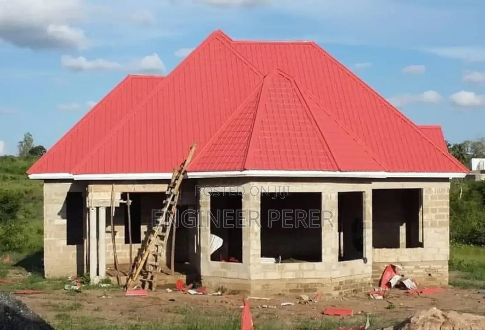 Roofing Work Design.