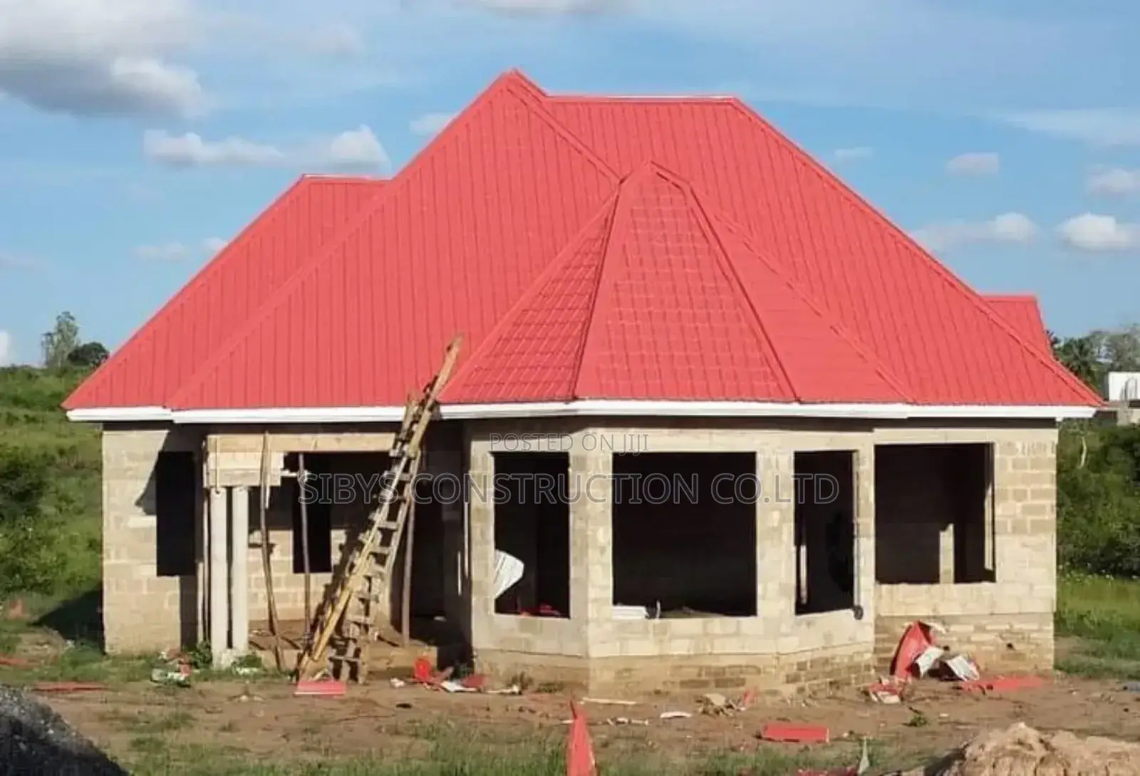 Roofing Work Design.