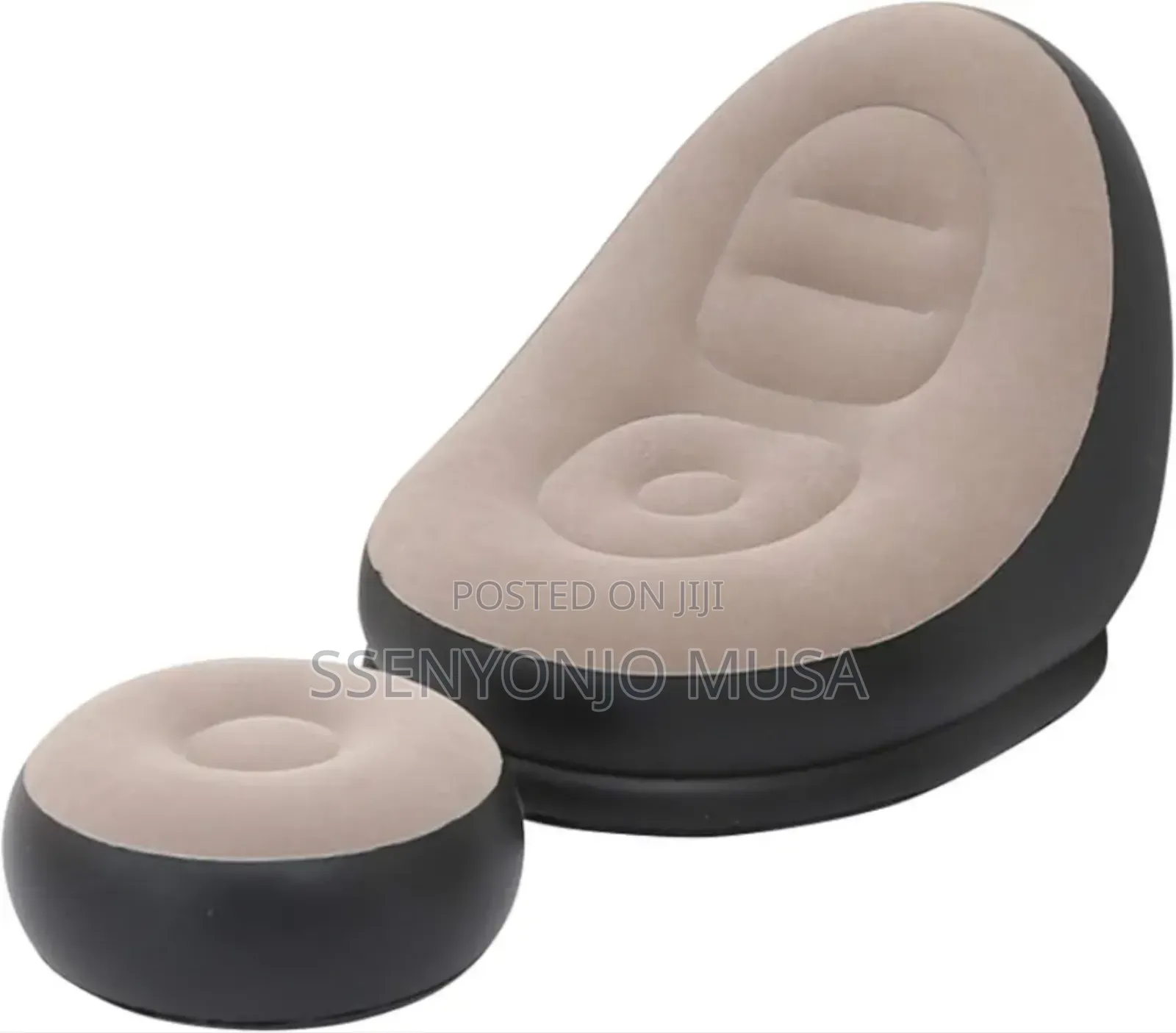 Intex Inflatable Sofa Set | Portable Lounge Chair With Foot-