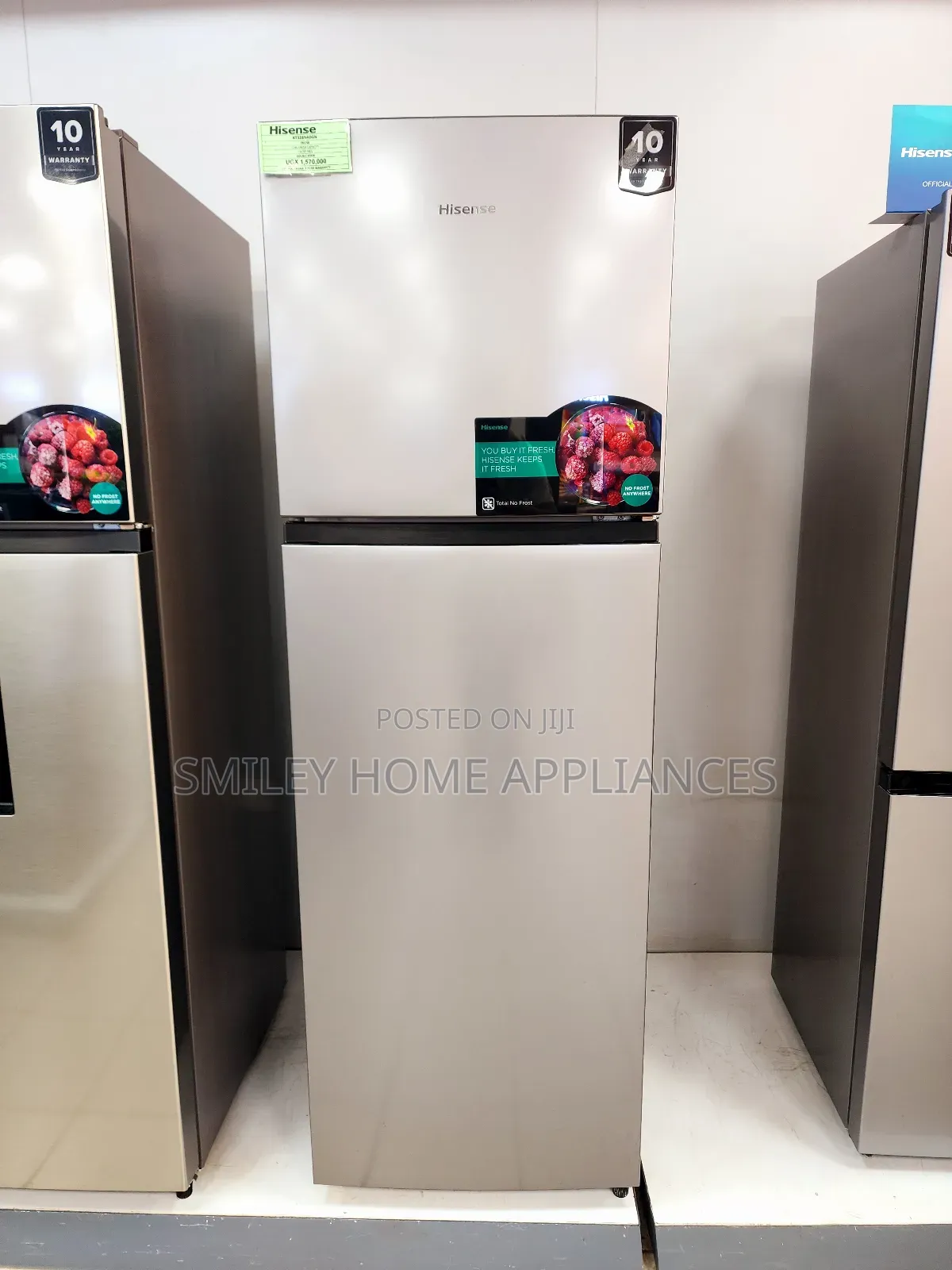 Hisense 328ltrs Frost Free Double Door Refrigerator
