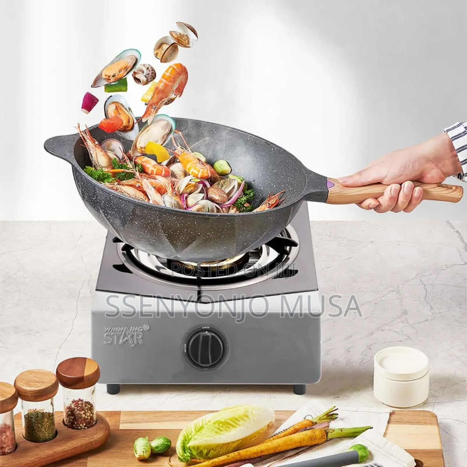 Winningstar Deluxe Gas Stove St-9656 | Single Gas Burner