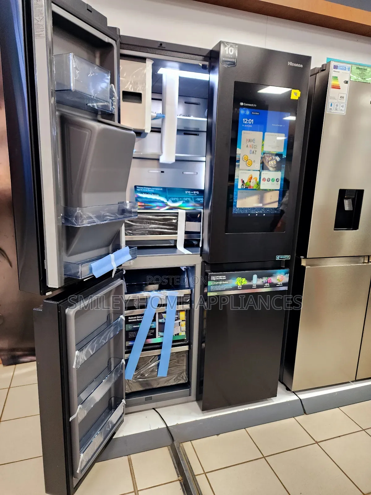 Hisense 680ltrs Brand New Smart Refrigerator