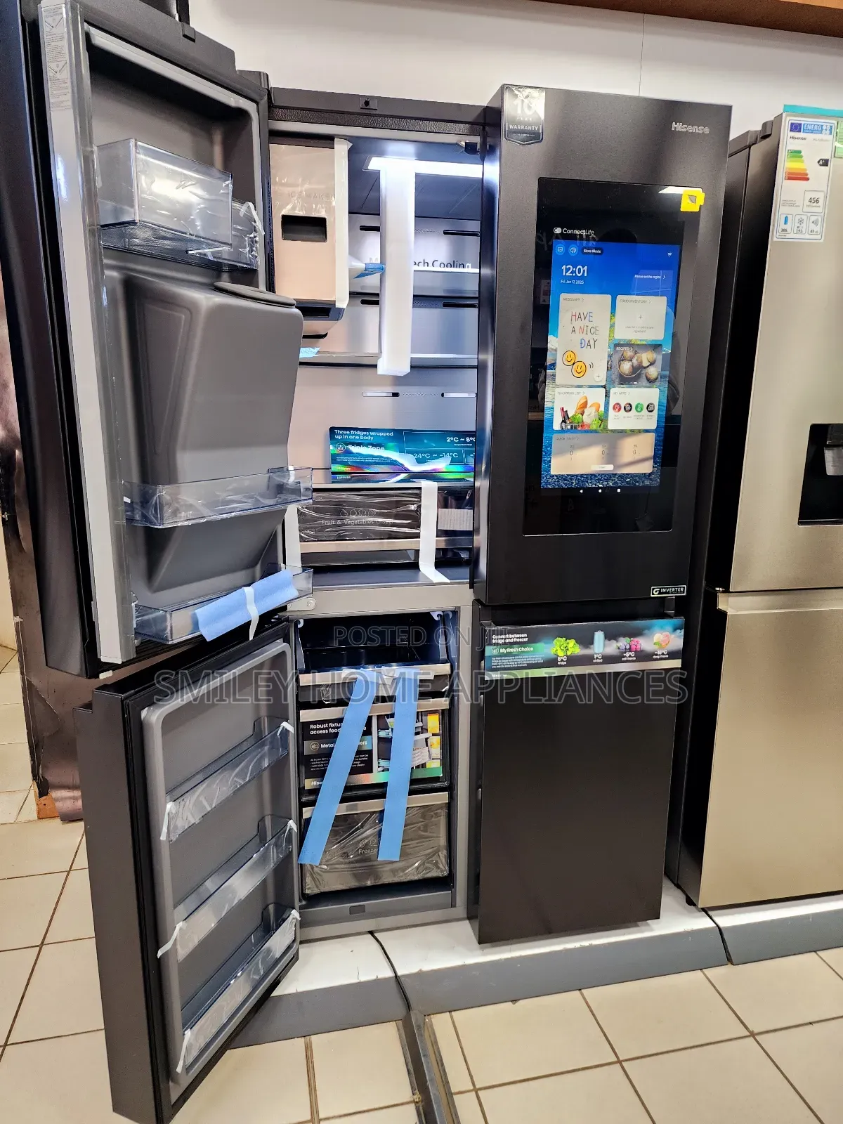 Hisense Newly Restocked Smart Fridge 680ltrs