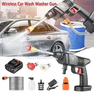 Car Pressure Washer With Two Batteries