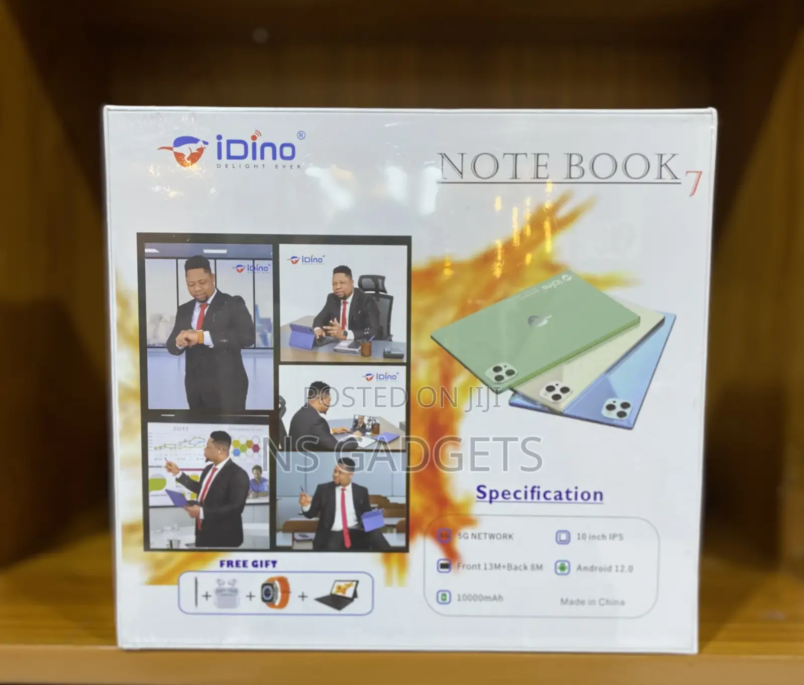 New Idino Notebook 7 128 GB Gray
