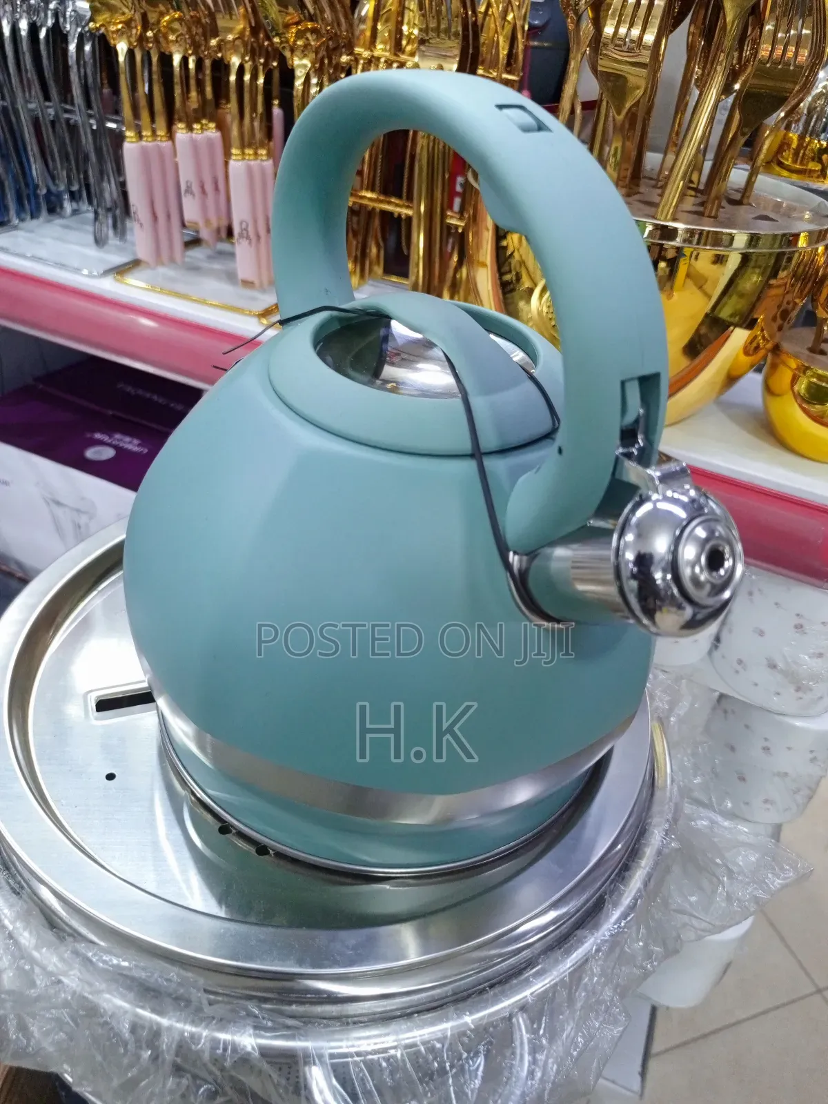 VICALINA 3.5 Liter Stainless Steel Whistling Kettle.