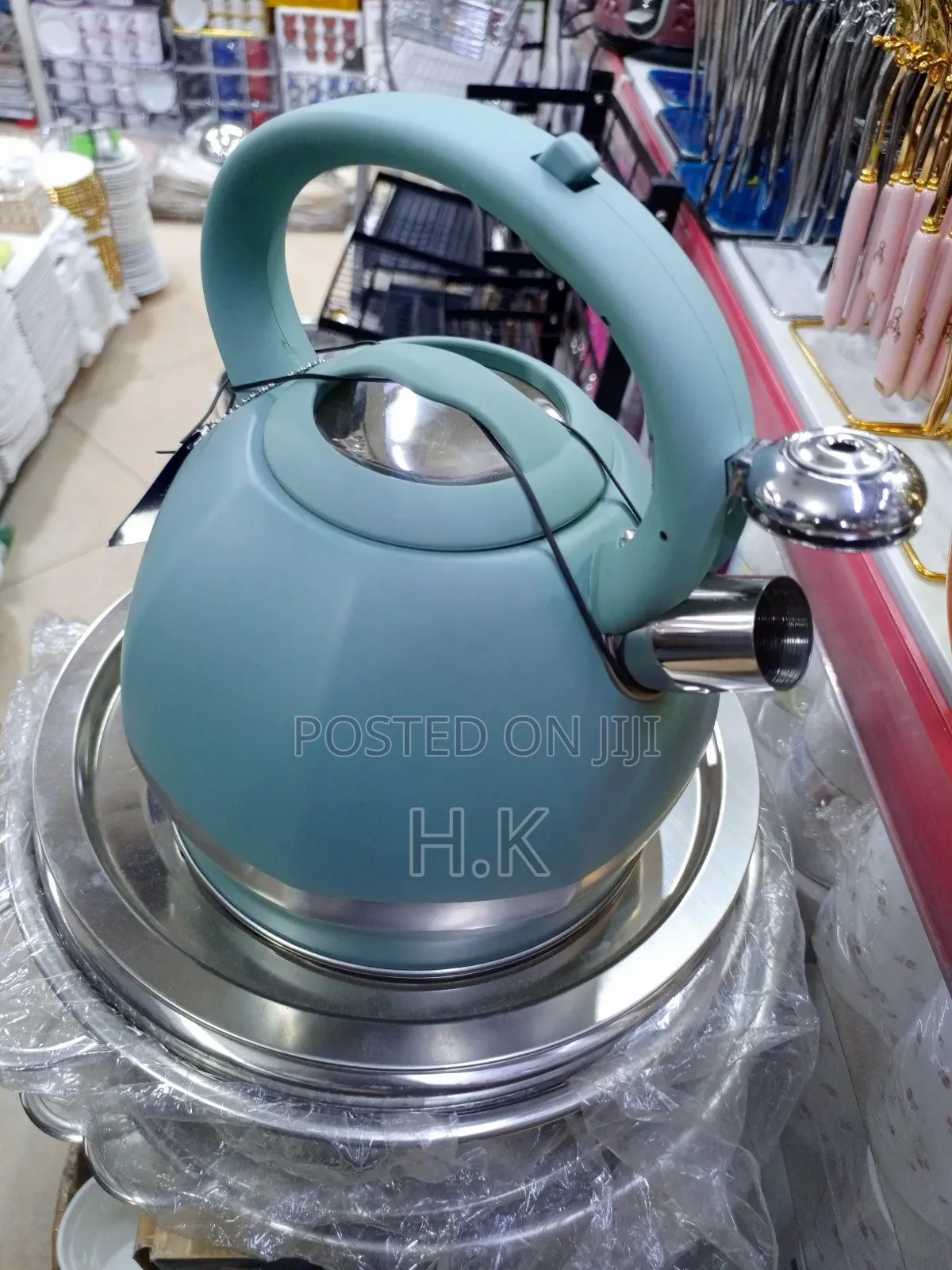 VICALINA 3.5 Liter Stainless Steel Whistling Kettle.