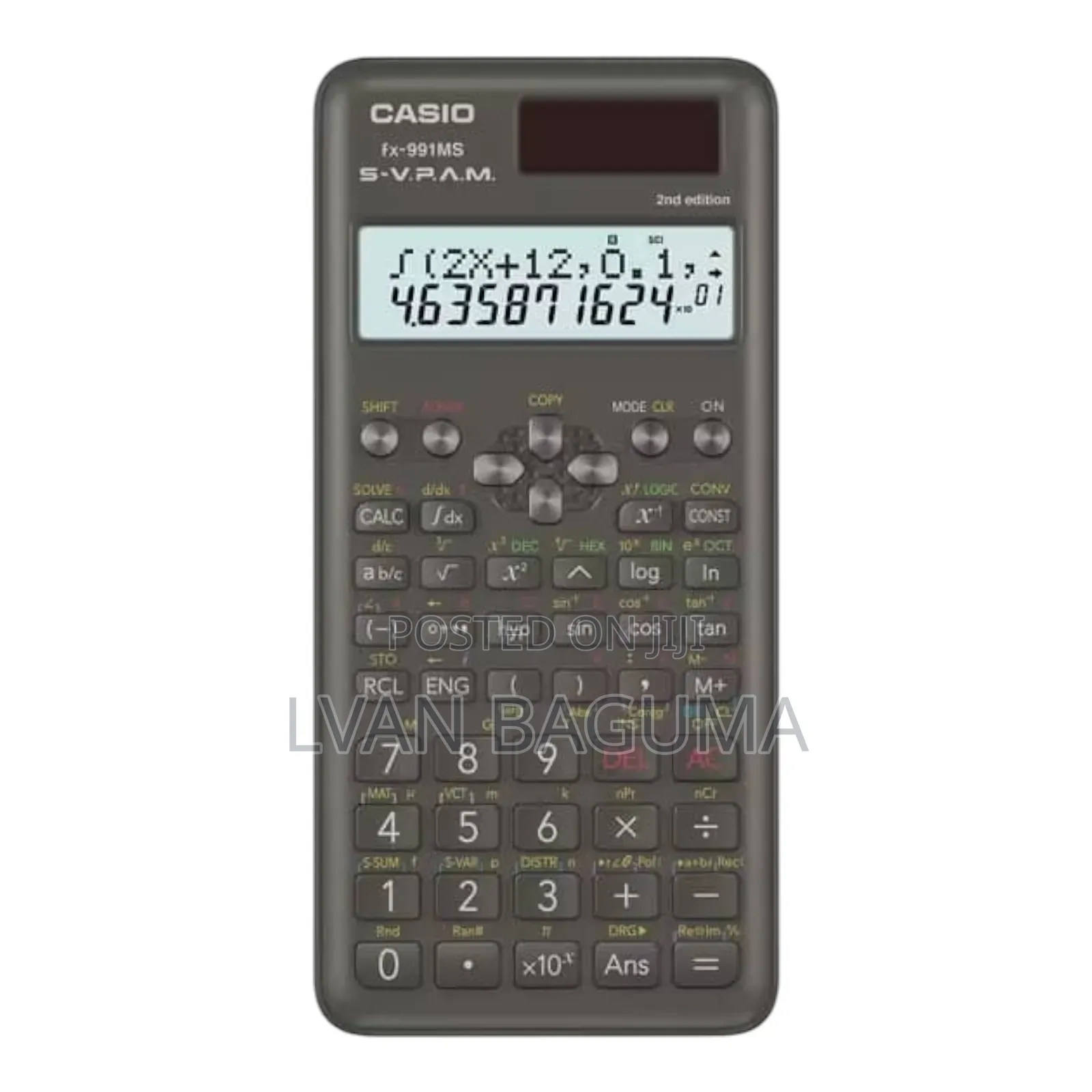 Original Casio Fx-991ms Scientific Calculator - 2nd Edition