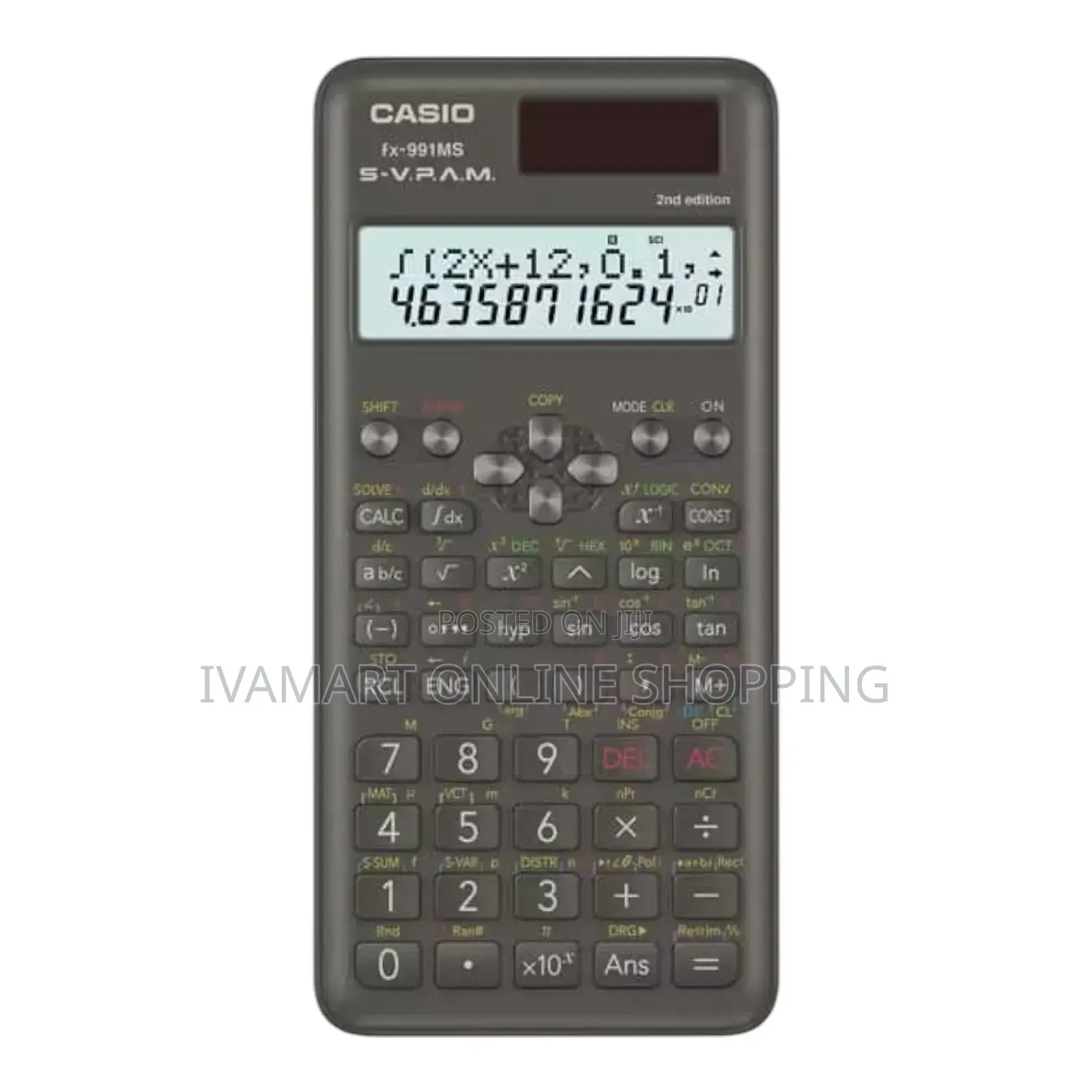 Casio Fx-991ms Scientific Calculator - 2nd Edition