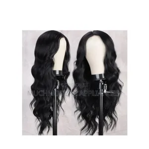 Curly Wig Wavy Fluffy Long Curly Fake-Black