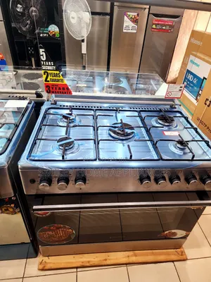 6 Burner Gas Blueflame Cooker Stainless Steel