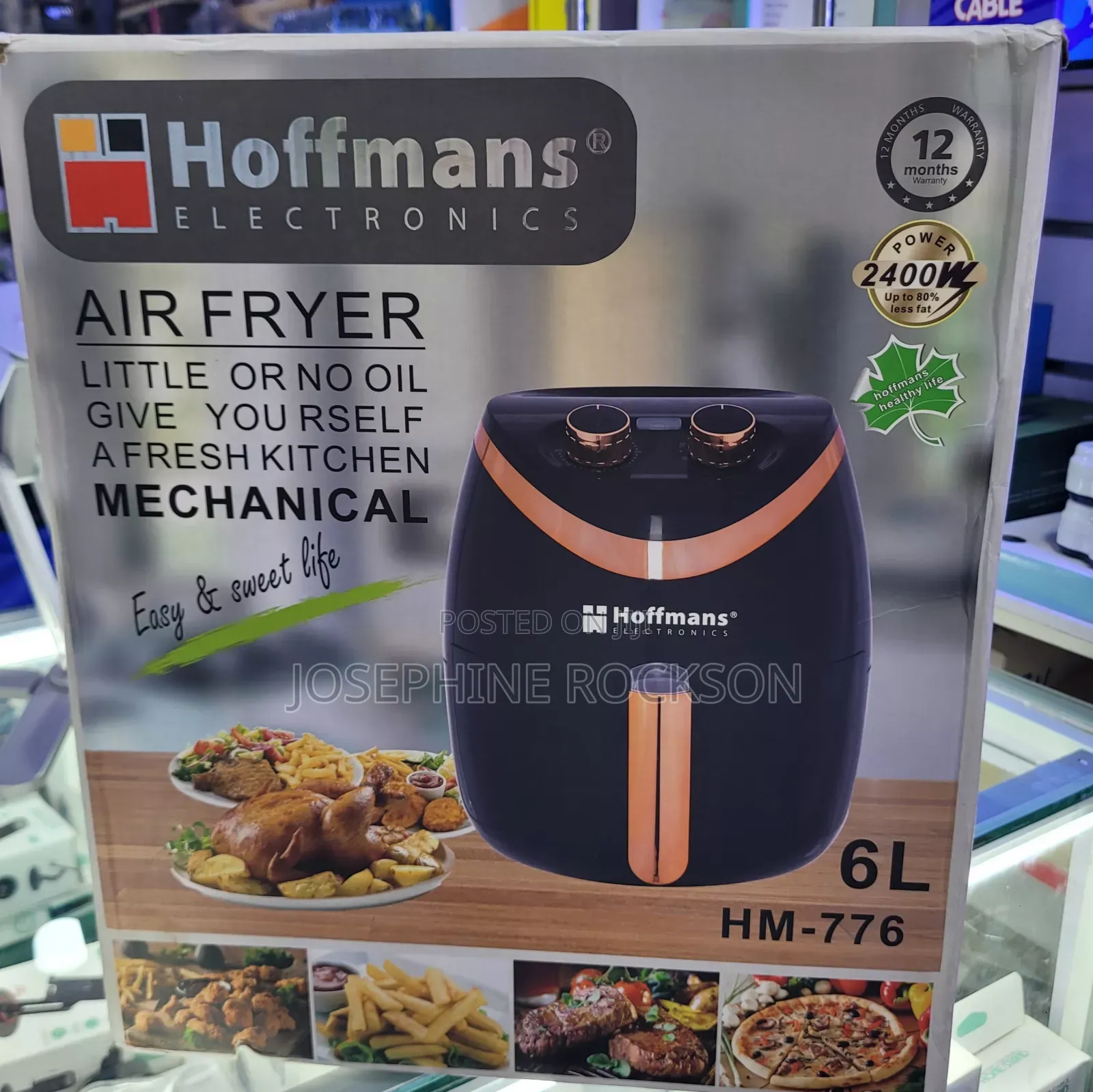 HM 776 Mechanics Air Fryer