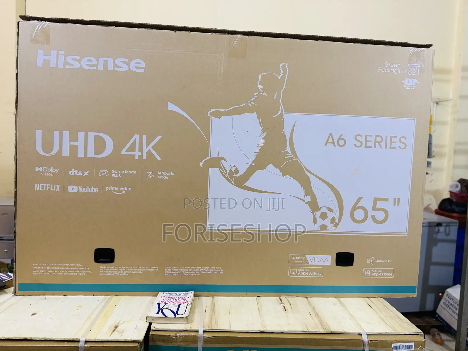 Hisense 65inch Uhd Tv With Airplay,Bluetooth 2026 Model