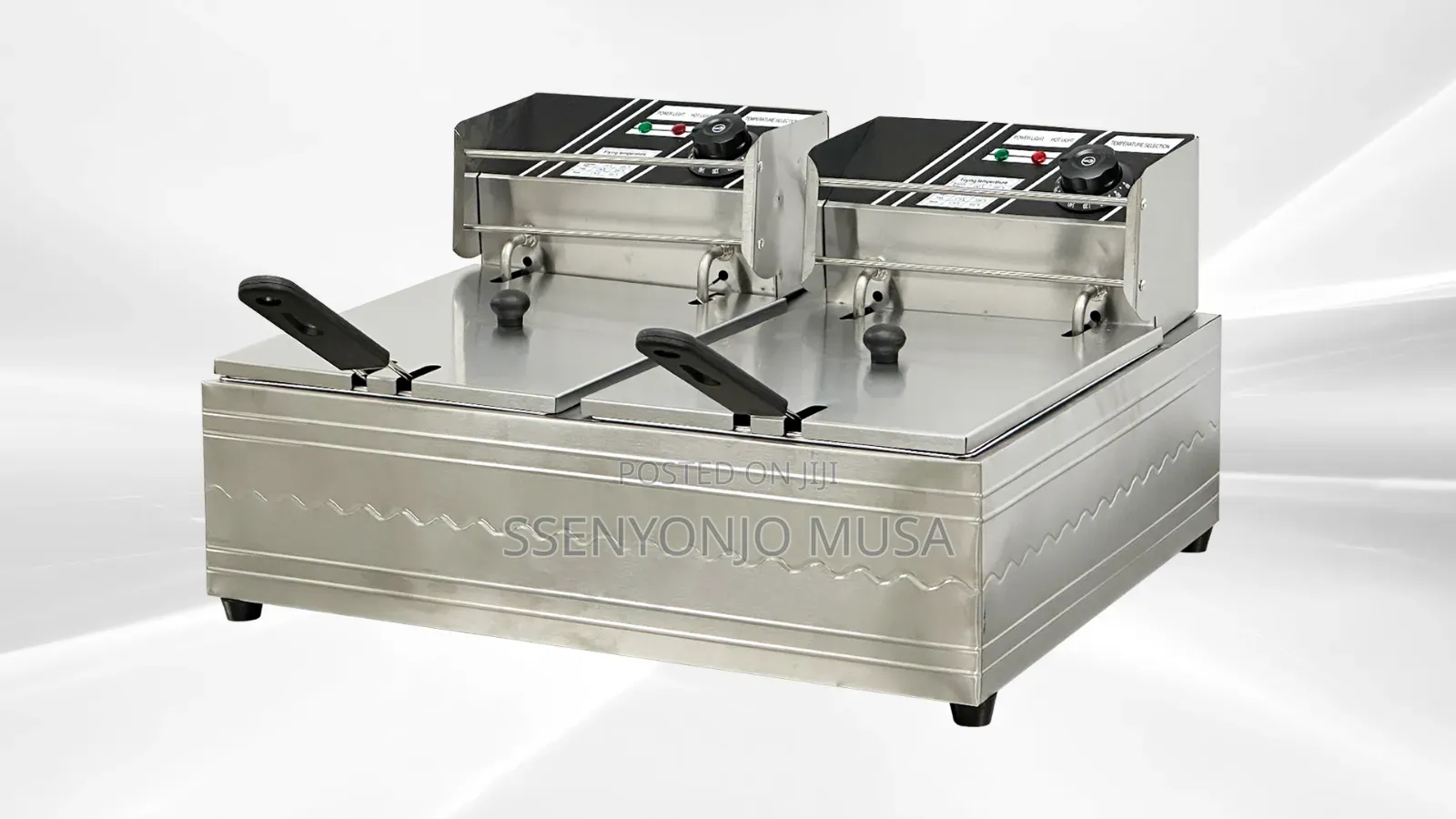 Raf 11l Electric Double Deep Fryer | 5.5l+5.5l | 5000watts