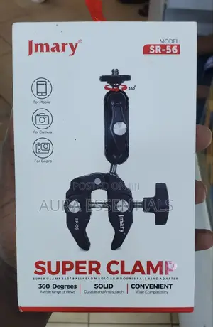 Super Clamp With Dual Ball Head