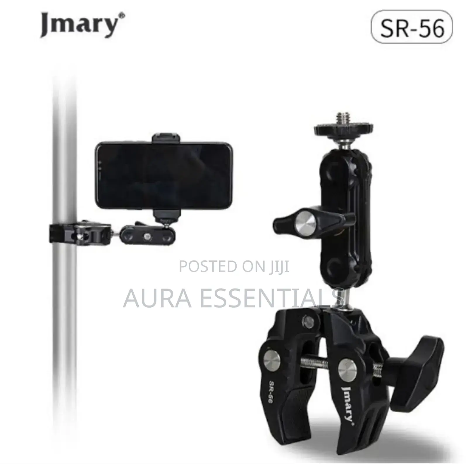 Super Clamp With Dual Ball Head