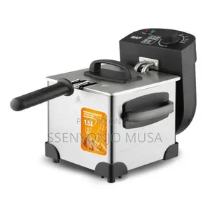 Raf 1.5l Single Electric Deep Fryer 1000w | Stainless Steel