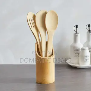 4pcs Bamboo Spoon Set
