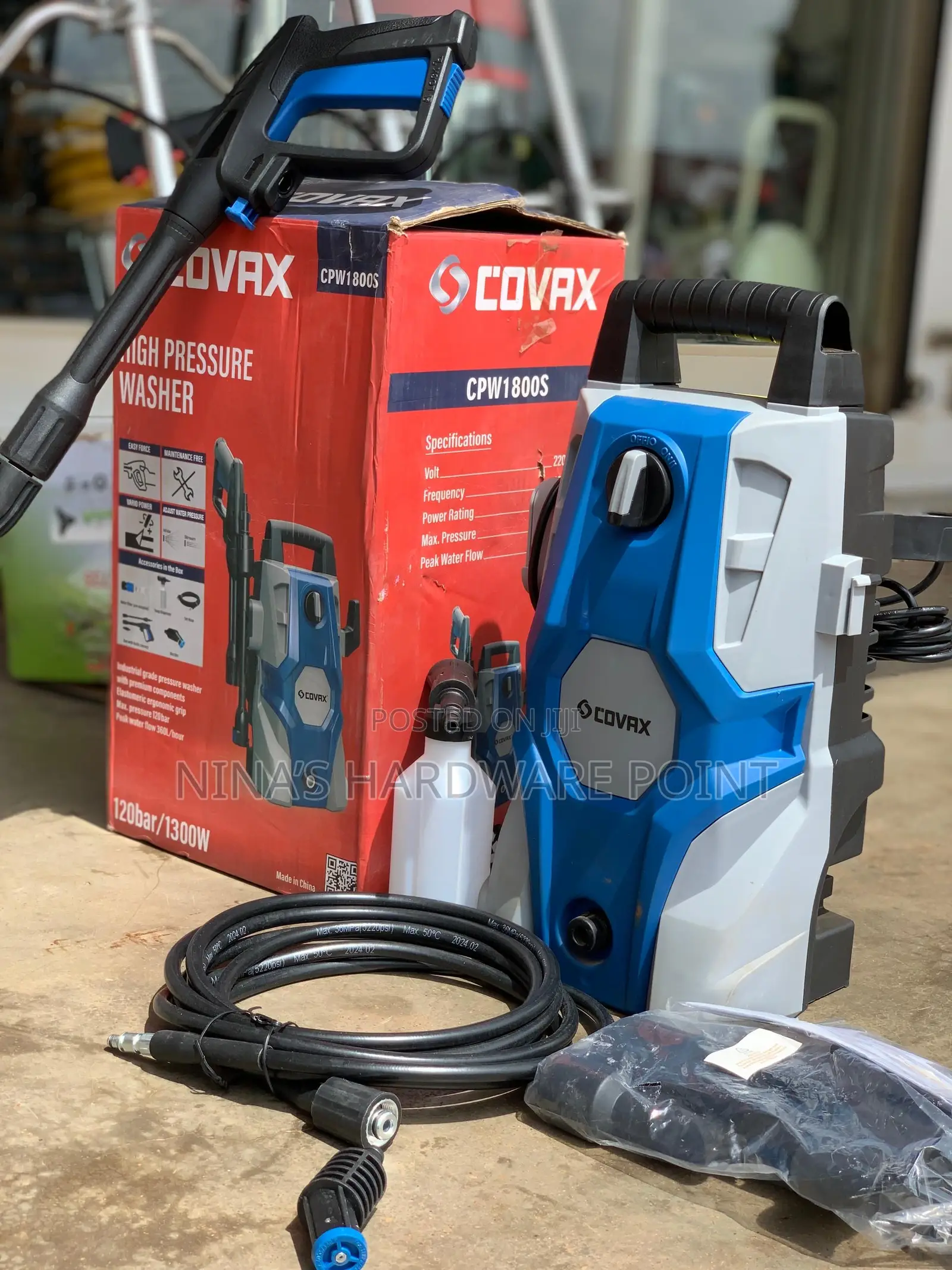 Pressure Washer Covax 120bars