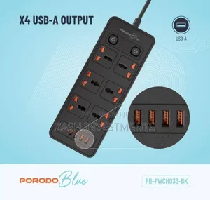 Photo - PORODO Blue 6 -AC Dual Switch