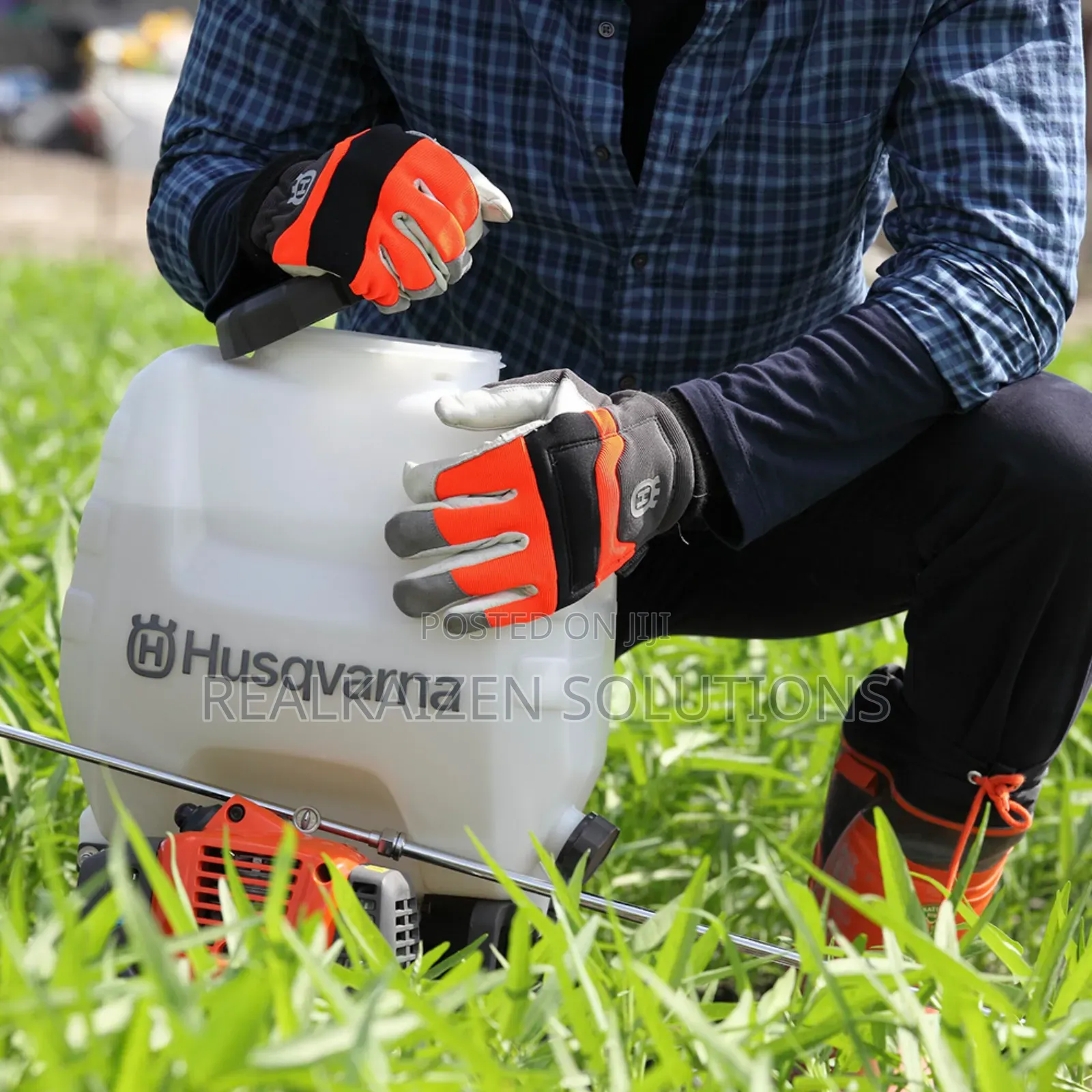 HUSQVARNA 15L Petrol Powered 2 Stroke Knapsack Sprayer